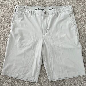 Adidas Men's Light Gray Golf Shorts